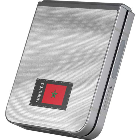 Morocco Soccer Flag Galaxy Z Flip6 Skin